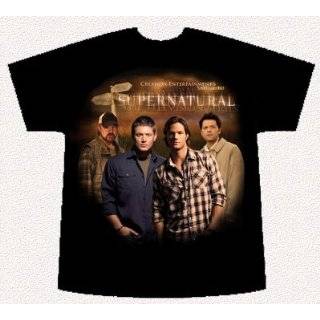 Supernatural Four Faces T Shirt Size X Large   Search for Other Sizes 