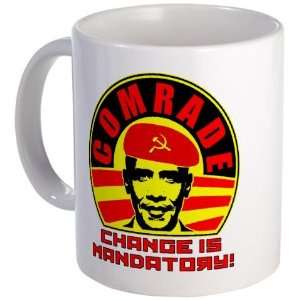  Comrade Obama Anti obama Mug by  Kitchen 
