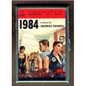  GEORGE ORWELL 1984 SCI FI CREDIT CARD CASE WALLET 810 