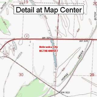   Map   Nebraska City, Nebraska (Folded/Waterproof)