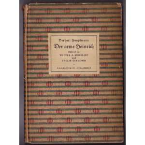  Der Arme Heinrich Gerhart Hauptmann Books