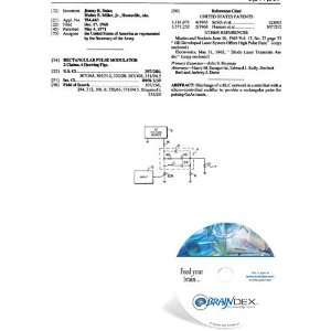    NEW Patent CD for RECTANGULAR PULSE MODULATOR 