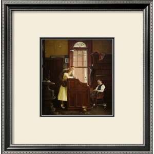  Marriage License Framed Giclee Poster Print by Norman 