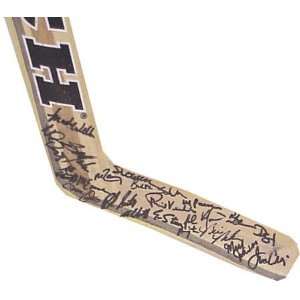  1980 USA Olympic Hockey Team Autographed Goalie Stick 