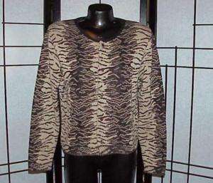 JOAN VAAS DESIGNER COMFY COTTON SWEATER 1 S  