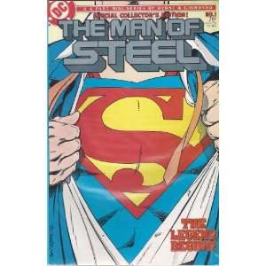  Man of Steel No.1 (THE LEGEND BEGINS, PARTS 1 6) ANDY HELFER Books