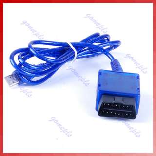USB V1.5 ELM327 EOBD II OBD2 CAN Scan Tool Interface  
