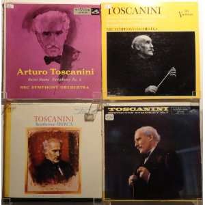  Hand Picked Toscanini Conducts Collection Lot, 4LPs 4 