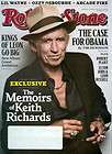   Back Issue Collection Keith Richards of the Rolling Stones  