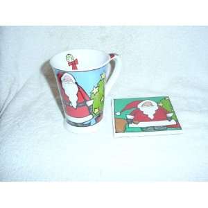  Ursulas Christmas Santa Mug & Tile Coaster Everything 
