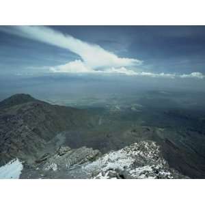  Cone and Crater of Mount Meru, 4565M, Arusha National Park, Tanzania 