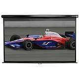 Elite Screens Manual Pull Down Projection Screen   96 x 96   Matte 