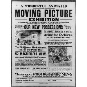  A wonderful animated or moving picture,c1899,poster