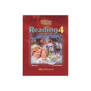  BJUP Reading 4 SET  Text and Worktext BJU Press Books