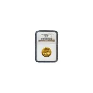   Uncirculated Gold Buffalo Half Ounce 2008 W MS70 NGC Toys & Games