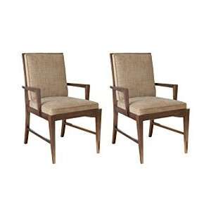   Marcel Contemporary Upholstered Arm Chairs (Set Of 2)