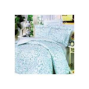   Bed In A Bag (King Size)   [Blue Bubbles] 100% Cotton 7PC Bed In A Bag