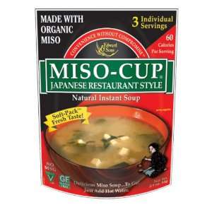 Miso Cup Japanese Restaurant Style, 2.9 Ounce Pouch(Pack of 6)  