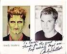 Andy Hallett autograph  