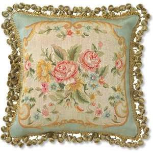  French Tapestry Aubusson Pillow