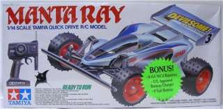 MINT SEALED VINTAGE 1/14 TAMIYA MANTA RAY QD Quick Drive 46013 R/C w 