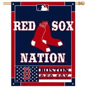 RED SOX NATION Baseball House FLAG or Banner New Gift  