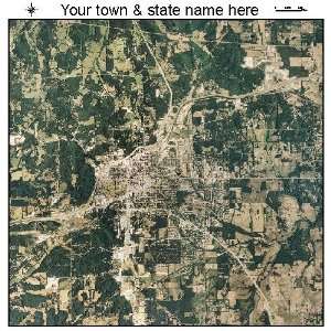    Aerial Photography Map of Rolla, Missouri 2010 MO 