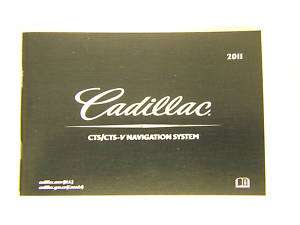 GM 2011 Cadillac CTS/CTS V Navigation Manual #20814351A  