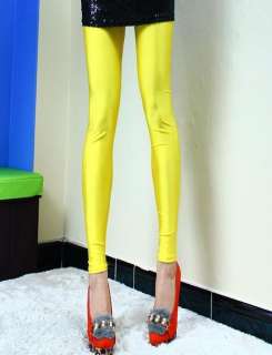 Womens Fluorescent Stretchy Leggings Sexy Tight Pants/Trousers 15 