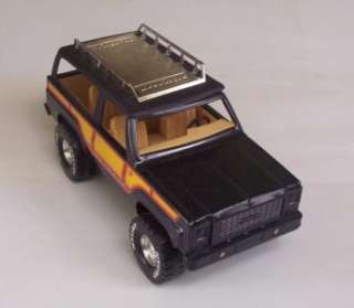   Trailblazer Black Pressed Steel Toy Truck 12 Inch Made n USA  