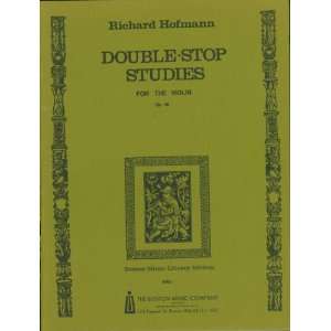  Double Stop Studies Op. 96 Richard Hofmann Books