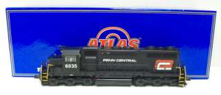 Atlas 5823 2 Penn Central SD35 Diesel Locomotive  