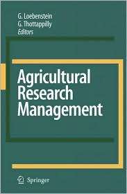 Agricultural Research Management, (1402060564), G. Loebenstein 