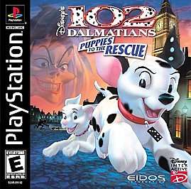 102 Dalmatians Puppies to the Rescue Sony PlayStation 1, 2000  