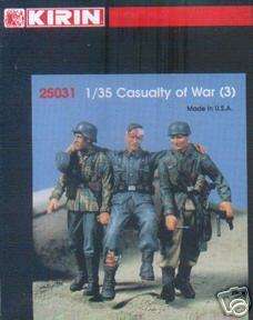 Kirin WWII Casualty of War (Set of 3) 1/35  
