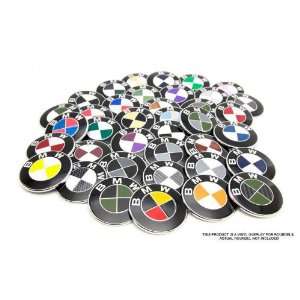  Bimmian ROUAA2755 Colored Roundel Emblems  7 Piece Kit For Any BMW 