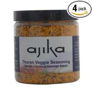 Ajika Thoran Veggie Seasoning   Kerala Coconut Simmer Blend, 4.2 