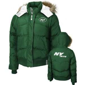  New York Jets Womens NFL 4 in 1 Fan Jacket Sports 