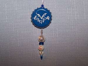 UPCYCLED FLYING DOG BREWERY BEER BOTTLE CAP CHRISTMAS ORNAMENT SUPER 