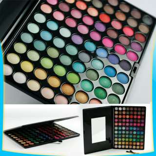 88 Metallic Color EyeShadow Palette Makeup Brush Kit #8  