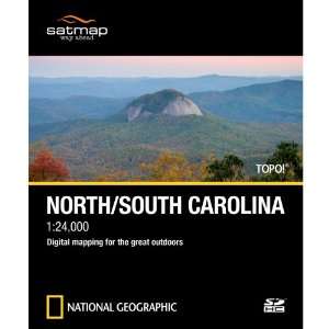  National Geographic TOPO SD Card North and South 