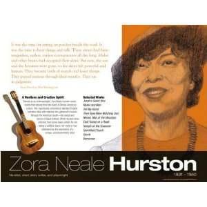 Zora Neale Hurston Laminated Poster Print, 22x17 