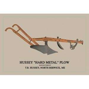  Vintage Art Hussey Hard Metal Plow   15904 9