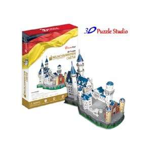  Primo Tech Inc Neuschwanstein Castle 3 D Puzzle Toys 
