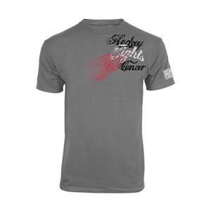 Old Time Hockey Detroit Red Wings Hockey Fights Cancer The Fighter T 
