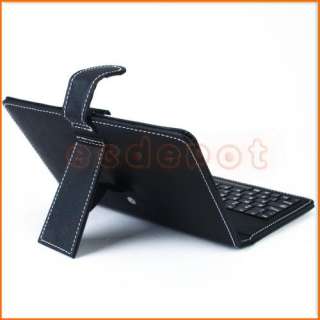 Leather Case USB Keyboard for 7 Google Android Tablet  