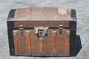 Antique Dome Top Chest / Trunk  