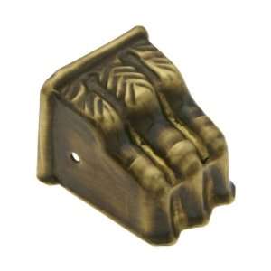   Brass Claw Foot Toe Cap in Antique By Hand Finish.