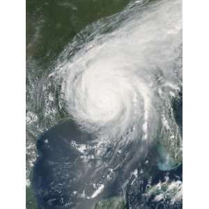  August 29, 2005, Hurrican Katrina Over the Gulf Coast 