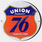 UNION 76 PRODUCTS 12 GASOLINE PORCELAIN GAS PUMP SIGN